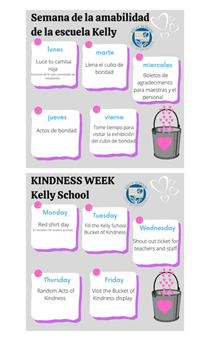 Kelly Kindness Week Flyer 